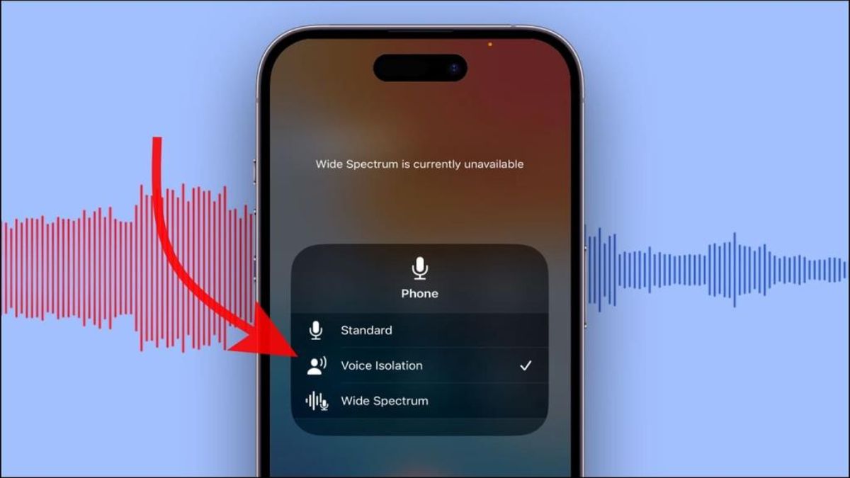 Nâng cao chất lượng cuộc gọi với Voice Isolation trên iPhone