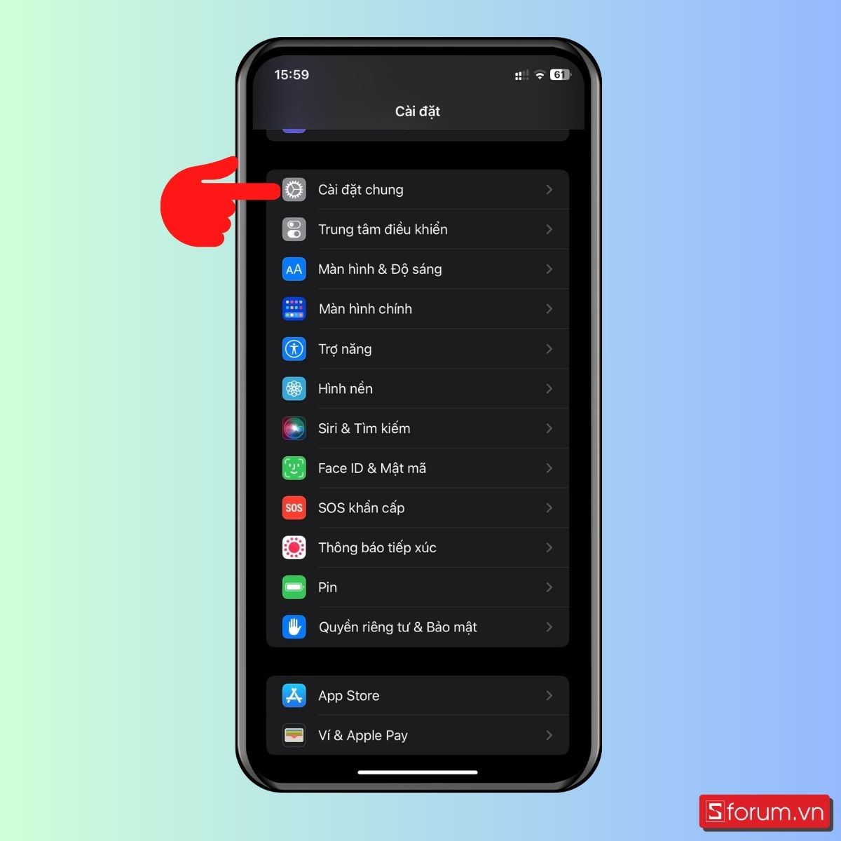 Cách bật Voice Isolation trên iPhone - Bước 1