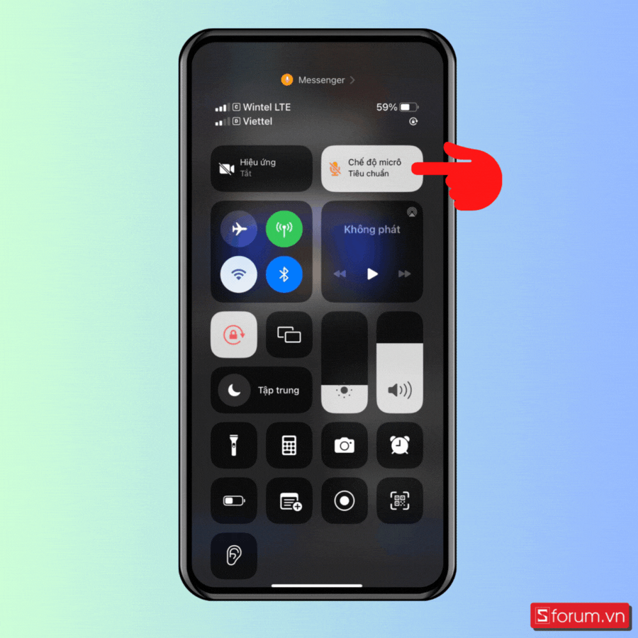 Cách bật Voice Isolation trên iPhone - Bước 3