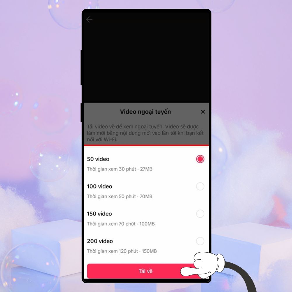 Cách xem TikTok offline giúp bạn giải trí không cần mạng internet 4