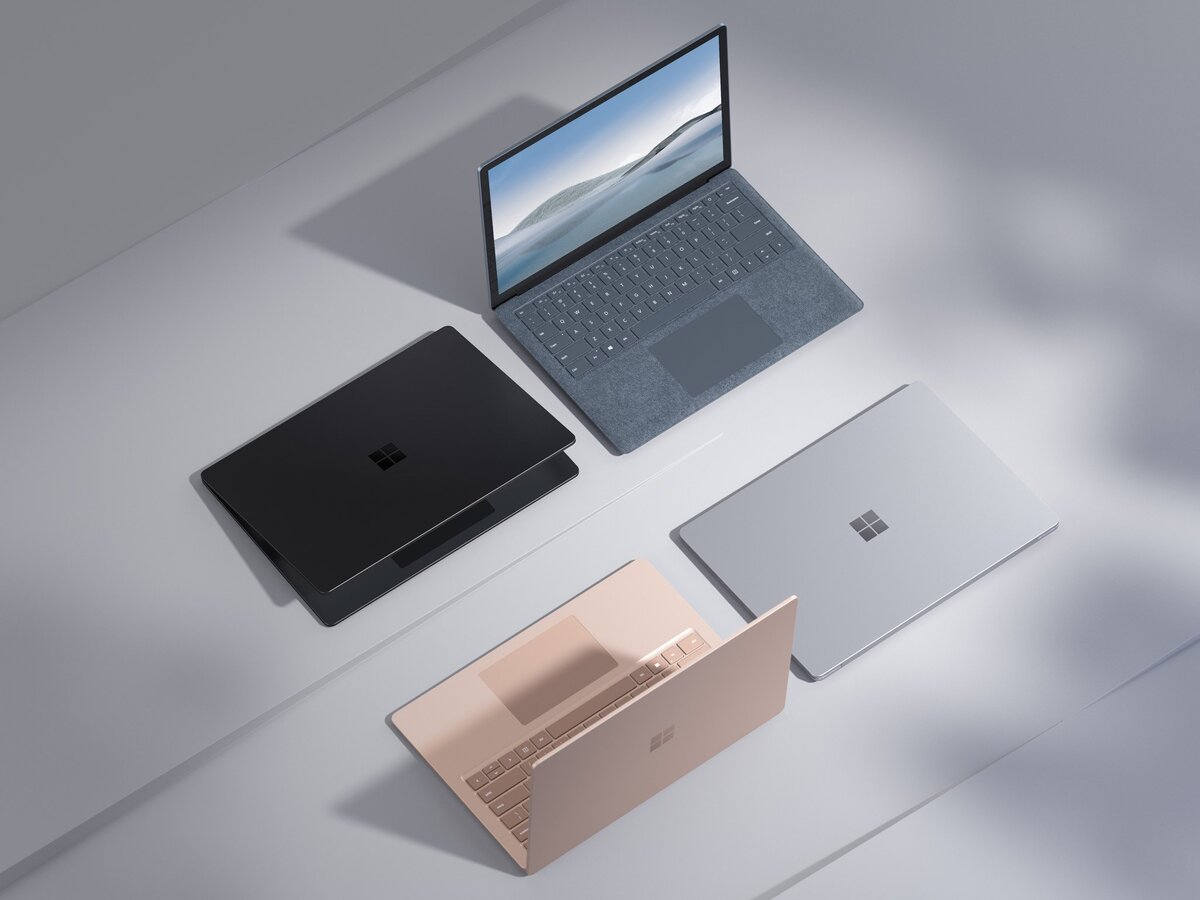 Surface Laptop 4 có 4 tùy chọn màu sắc