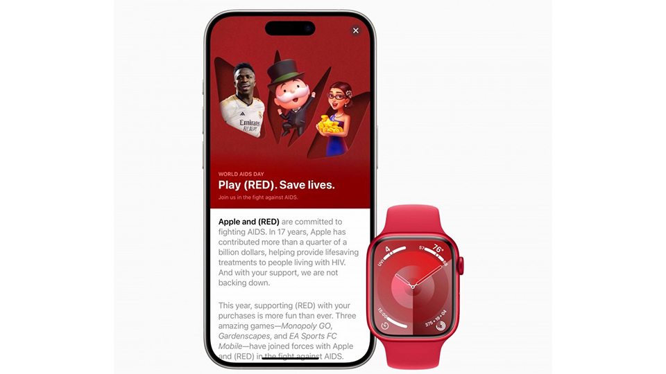 Apple Watch Series 9 (Product) Red có thiết kế ấn tượng