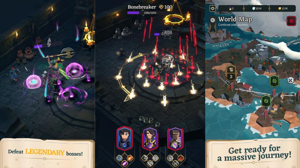 Idle Dungeon Raiders: Game hầm ngục siêu cuốn của 2024