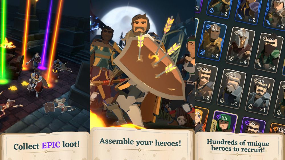 Idle Dungeon Raiders: Game hầm ngục siêu cuốn của 2024