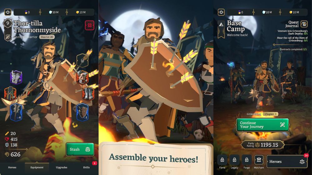 Idle Dungeon Raiders: Game hầm ngục siêu cuốn của 2024