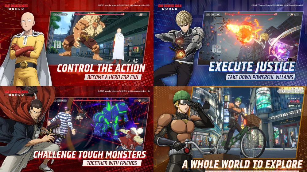 One Punch Man: World sẽ phát hành chính thức vào đầu năm 2024