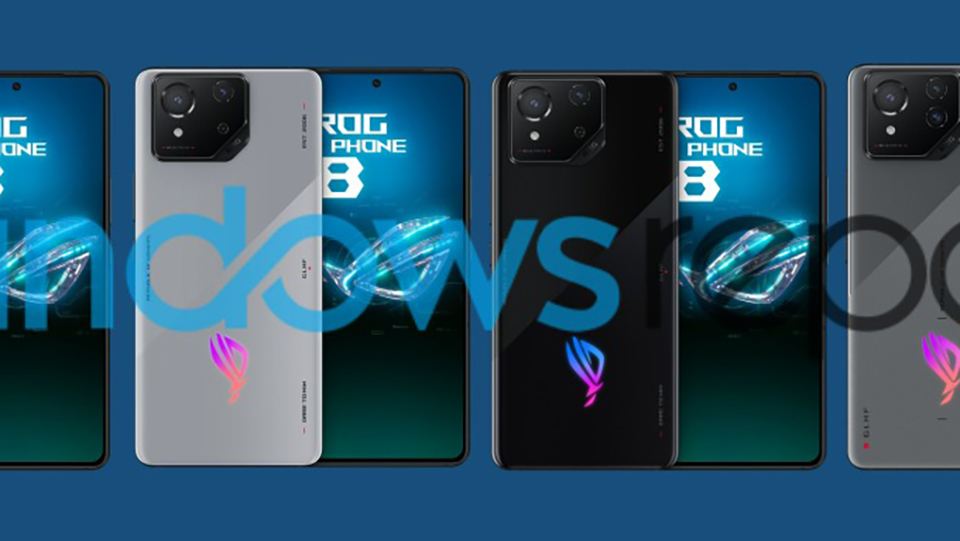 Thiết kế các mẫu gaming phone mới đến từ ASUS