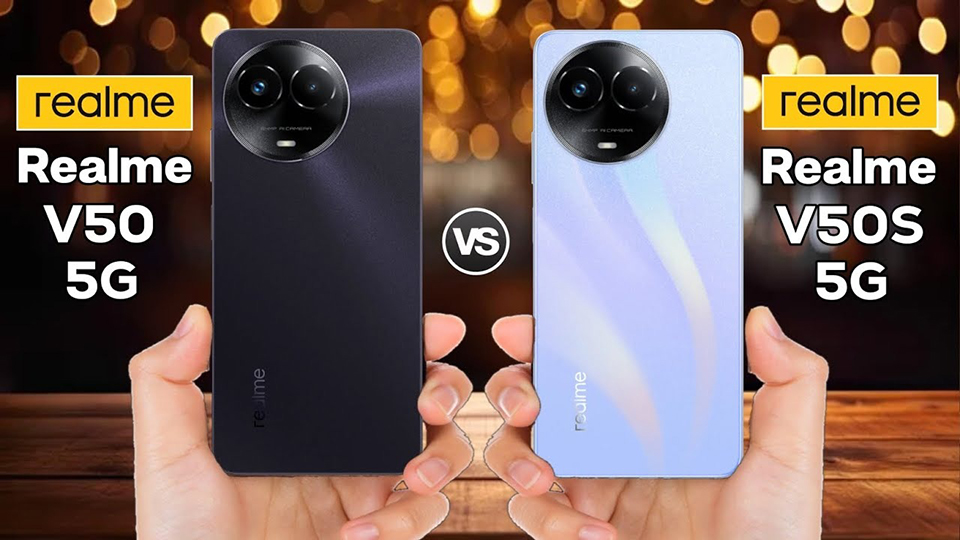realme V50 và V50s ra mắt