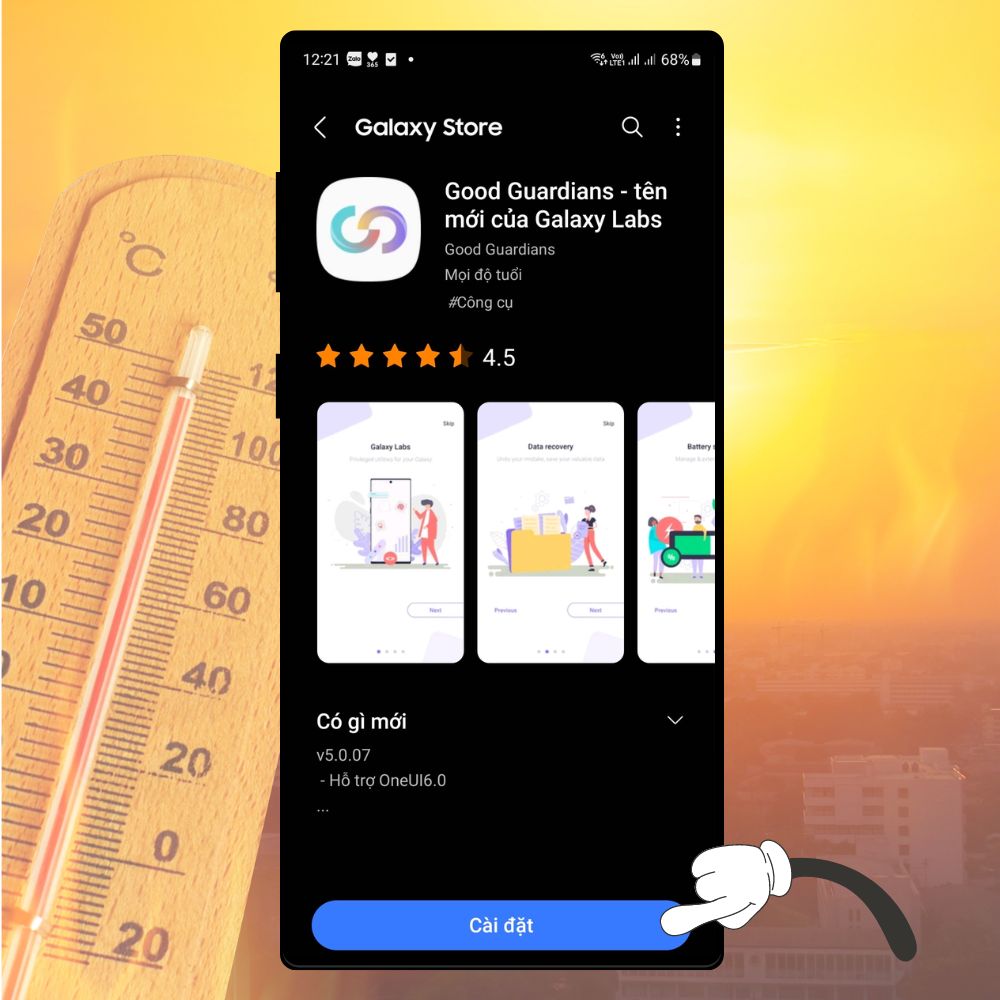 Khắc phục tình trạng điện thoại Samsung bị nóng sau cập nhật One UI 1