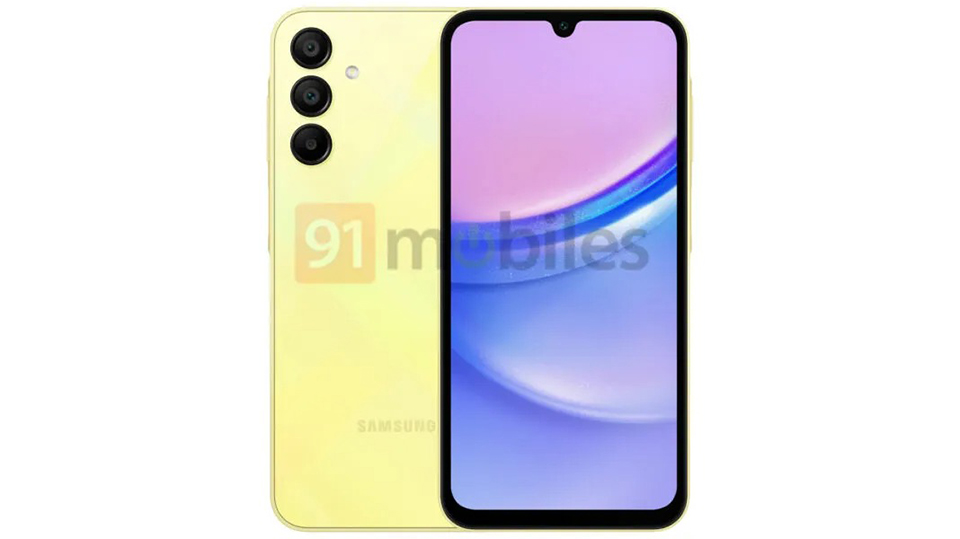 Galaxy A15 màu vàng