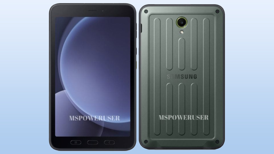 Ảnh render Galaxy Tab Active 5