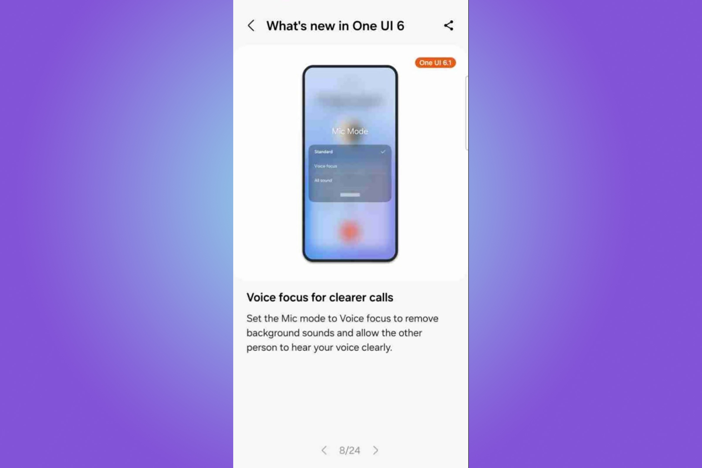 OneUI 6.1 sẽ giúp dịch thuật trực tiếp trong cuộc gọi