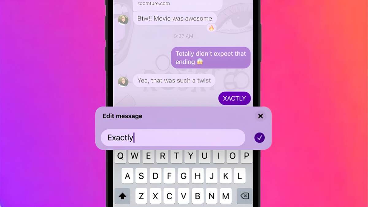 Lưu ý khi chỉnh sửa tin nhắn trên Messenger