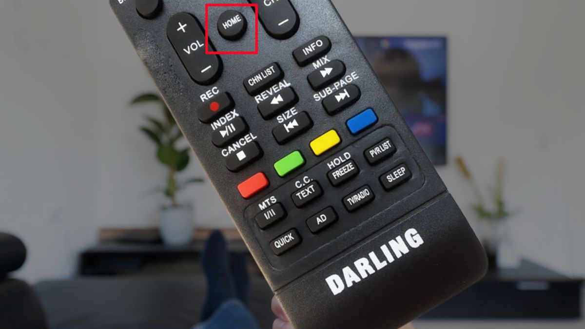 Cách kết nối Wifi cho Tivi Darling bước 1