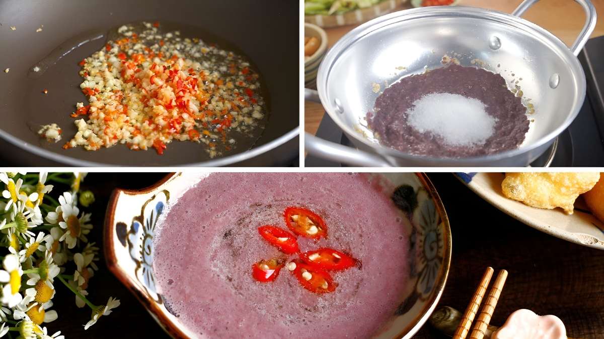 Cách làm mắm tôm ăn bún đậu ngon, hấp dẫn bước 1