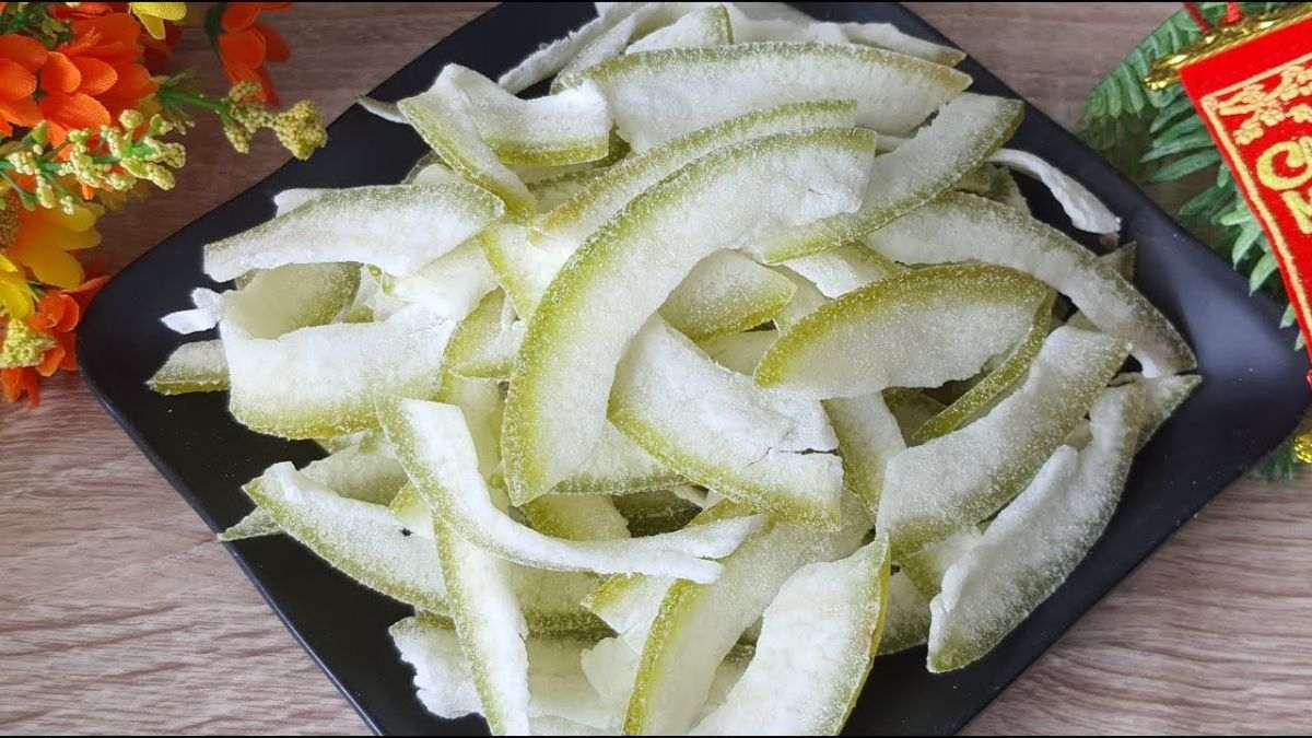 Mứt vỏ bưởi, bước 3