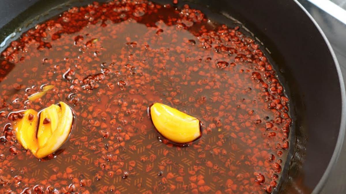 Cách làm ớt sa tế chay bước 2