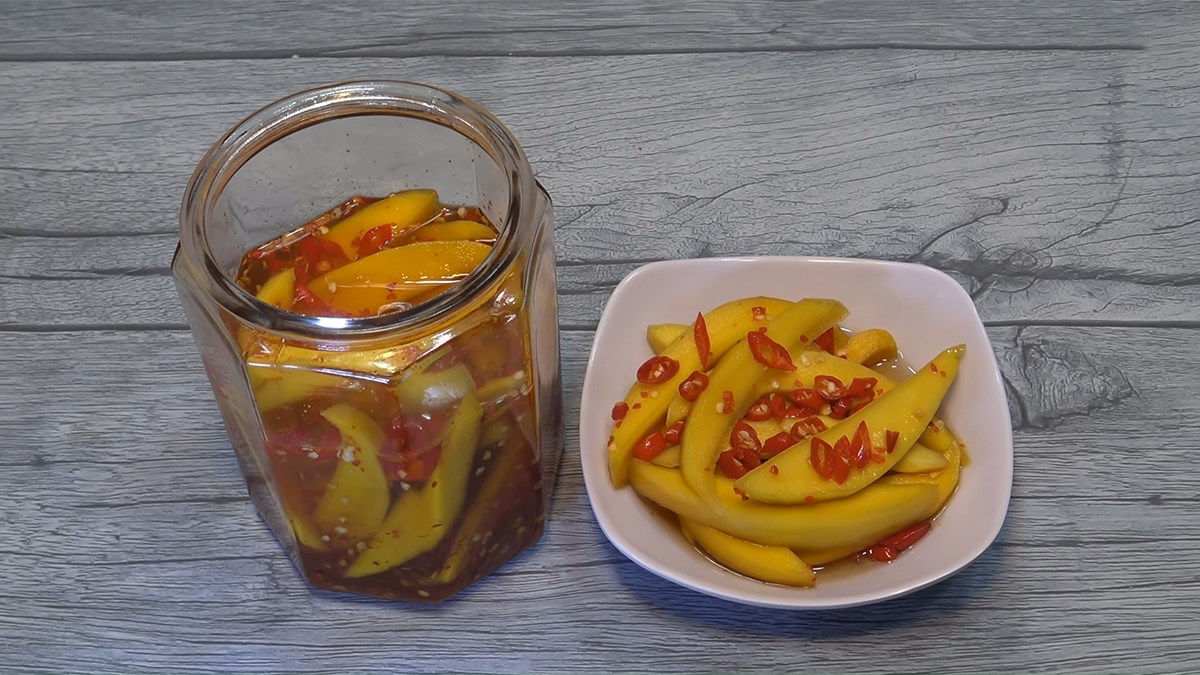 Lưu ý khi làm món xoài ngâm mắm