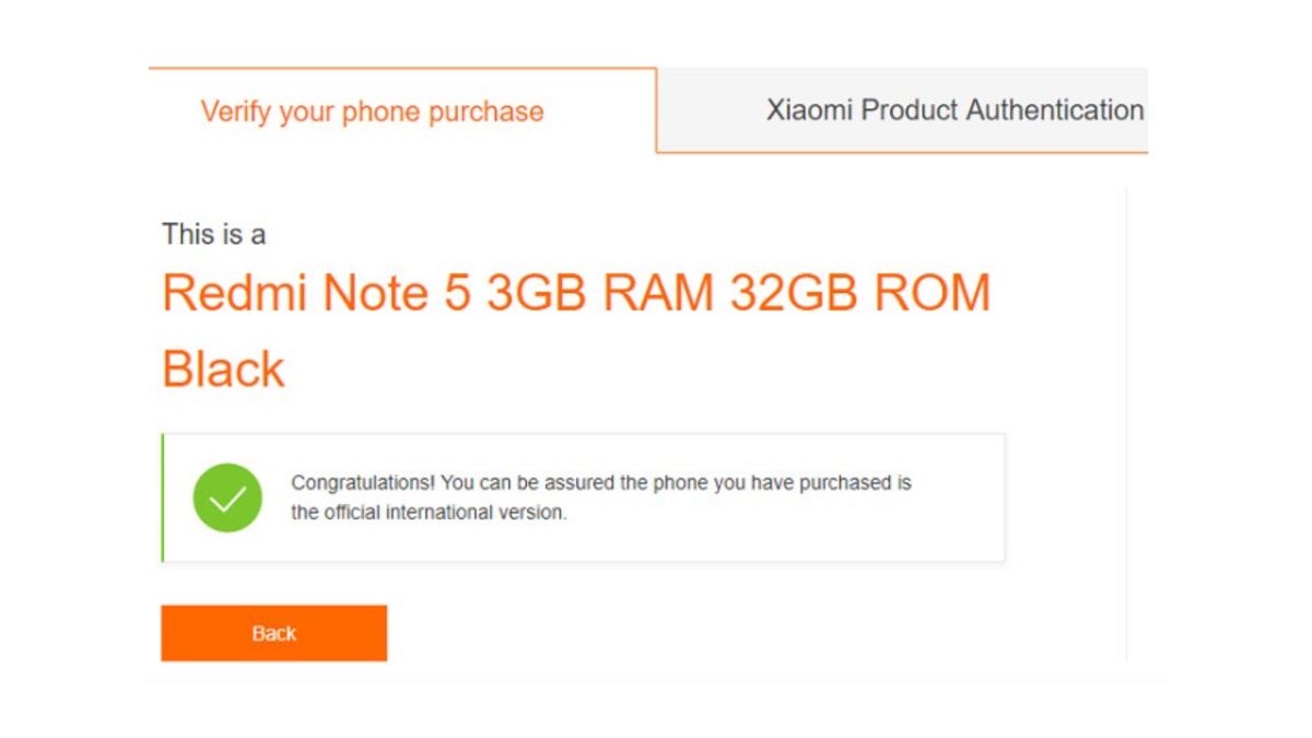 Cách check IMEI Xiaomi để kiểm tra hàng chính hãng bước 3