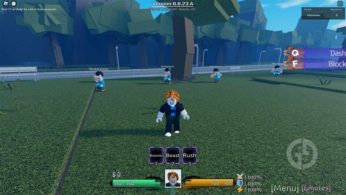 Lưu ý khi sử dụng code Untitled Combat Arena