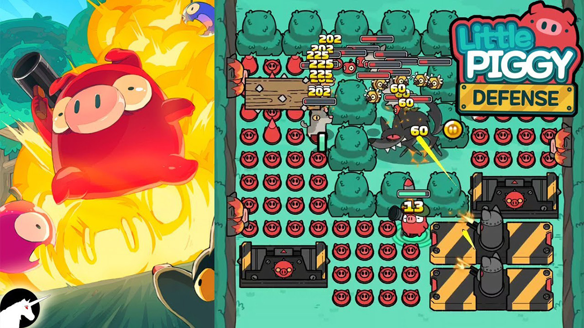 Chú heo nhỏ và tổng hành dinh chòi lá