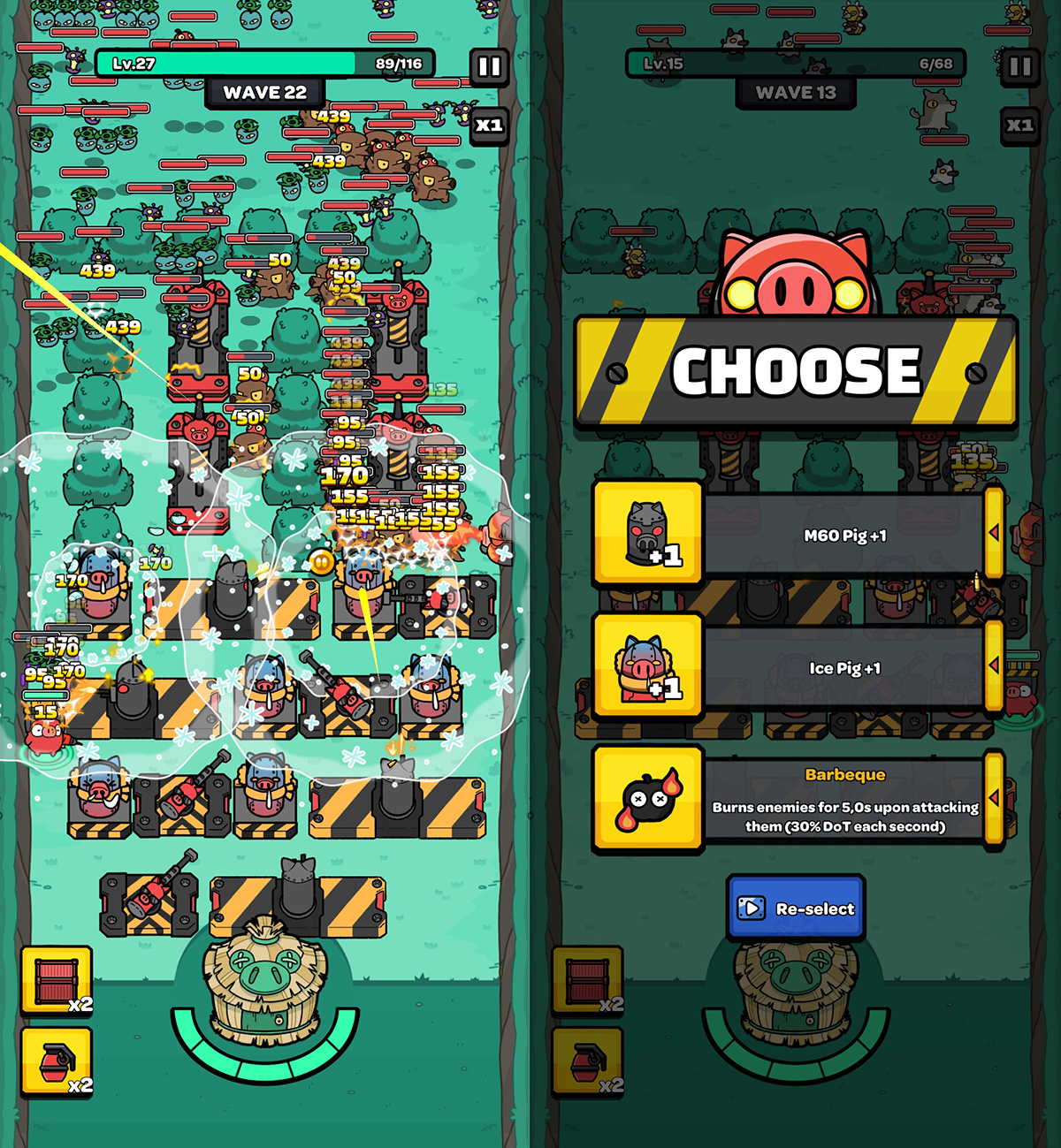 Màn chơi thủ trụ thú vị