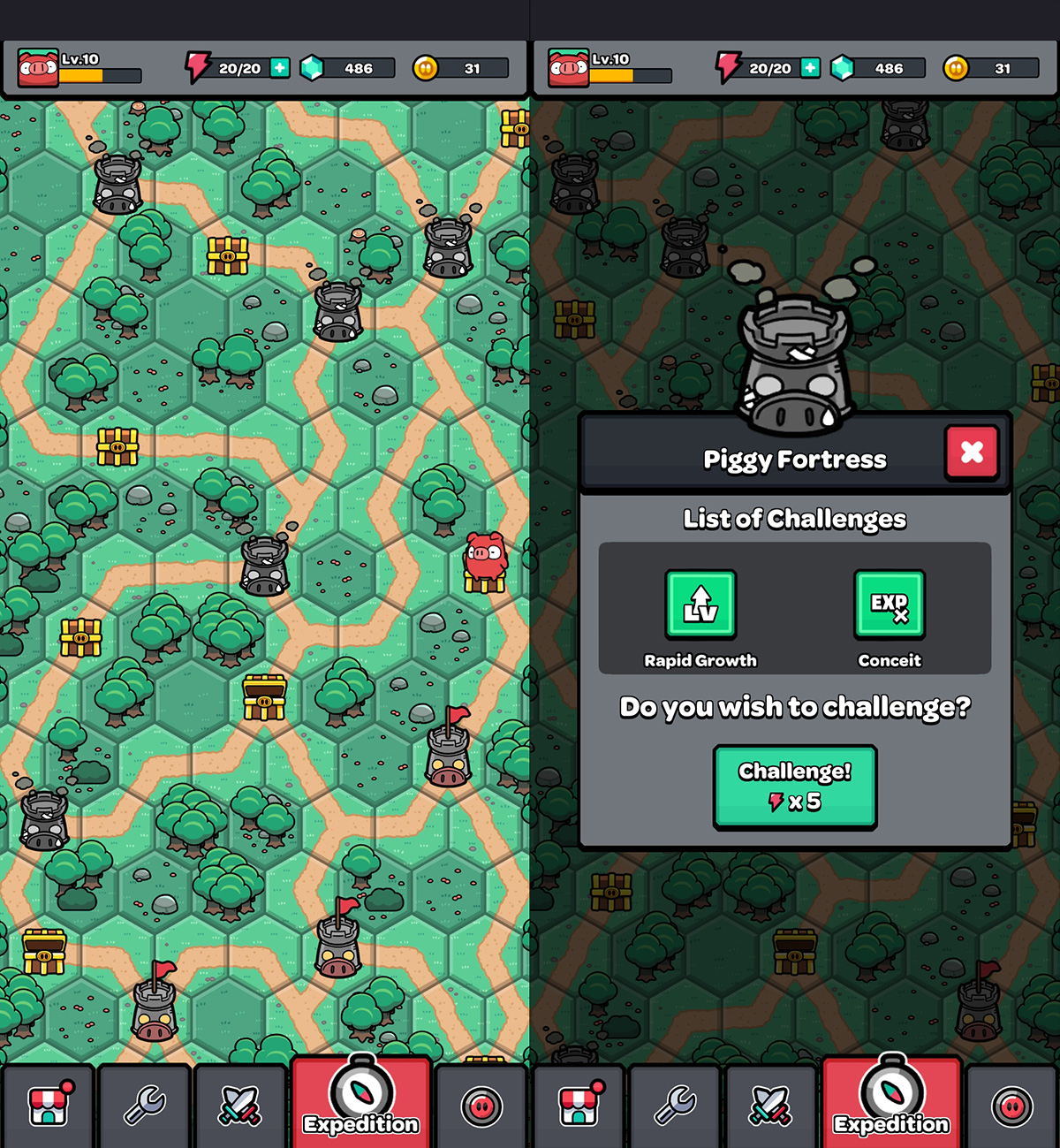 Bố trí gameplay hợp lý