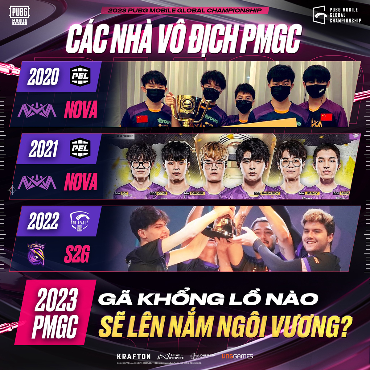 Giải đấu 2023 PUBG MOBILE NATIONAL CHAMPIONSHIP chính thức khởi tranh