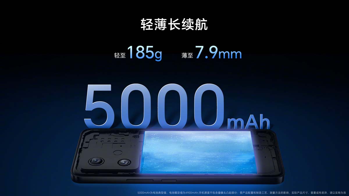 HONOR 90 GT sở hữu pin 5000mAh