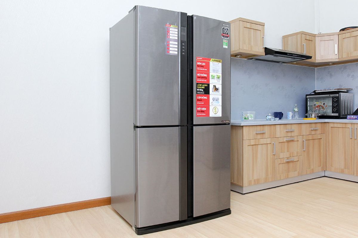 Kích thước tủ lạnh Whirlpool 4 cánh