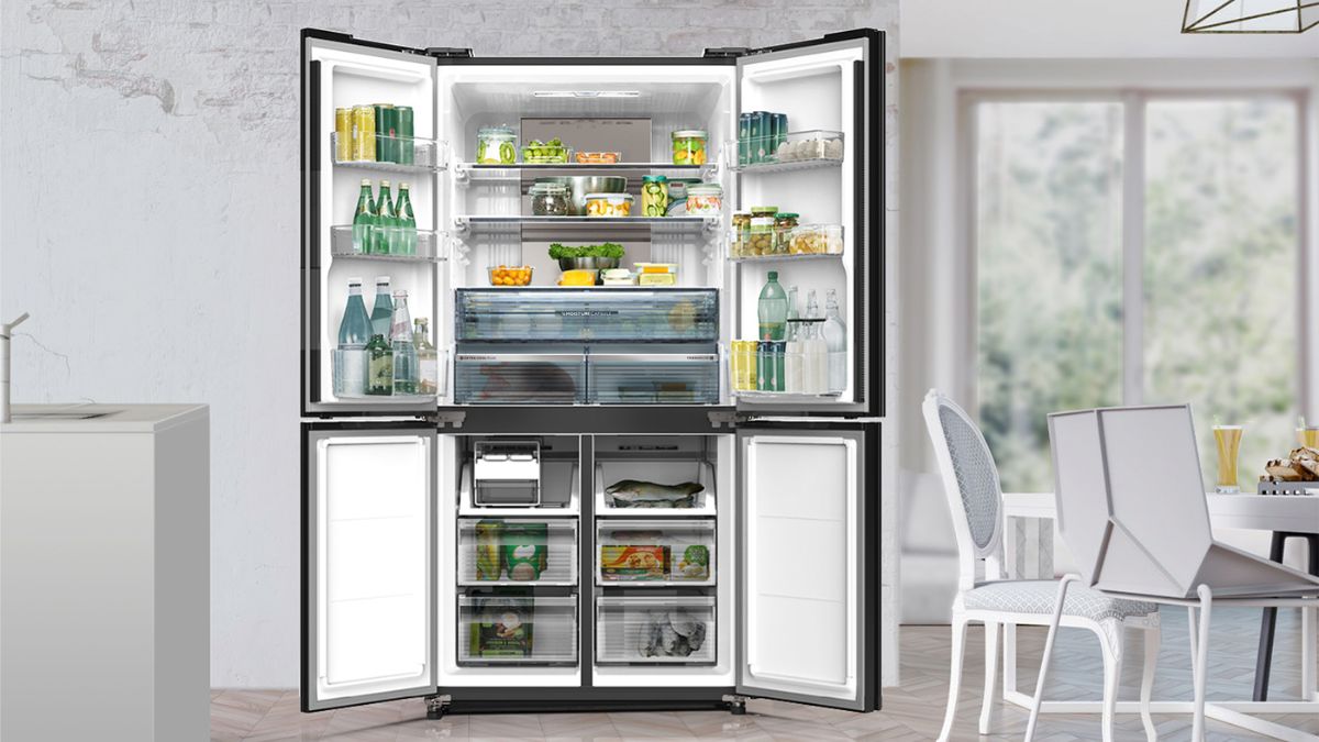 Kích thước tủ lạnh 4 cánh LG