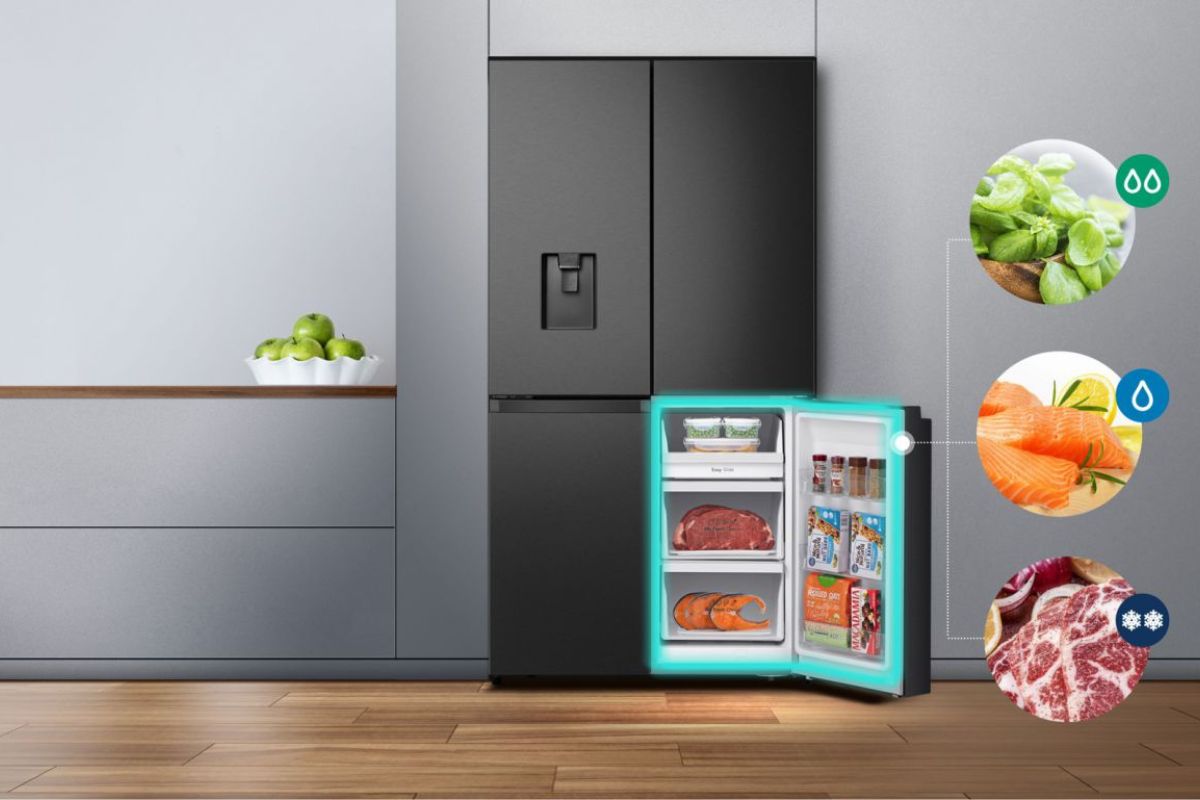 Tủ lạnh 4 cánh là gì? Điểm nổi bật của tủ lạnh kích thước tủ lạnh 4 cánh