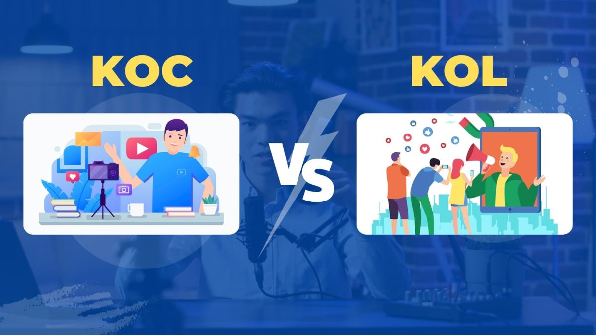 Sự khác nhau giữa KOC và KOL về tính chuyên môn