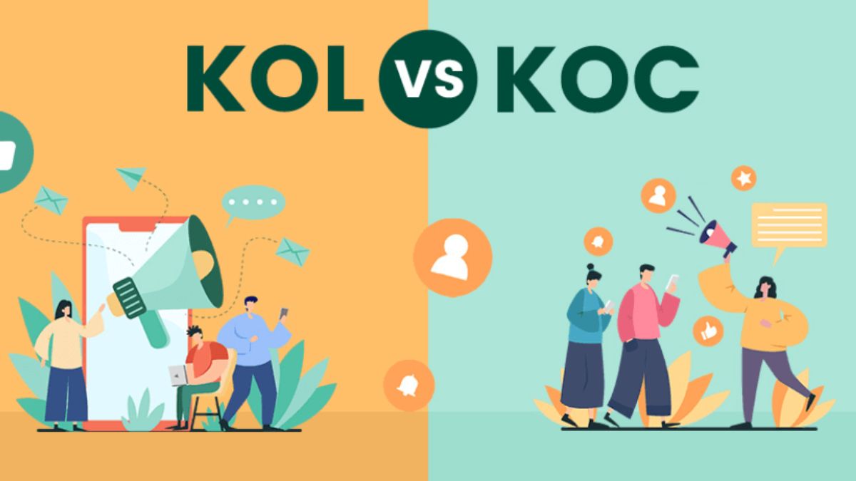 Sự khác nhau giữa KOC và KOL về tính chủ động