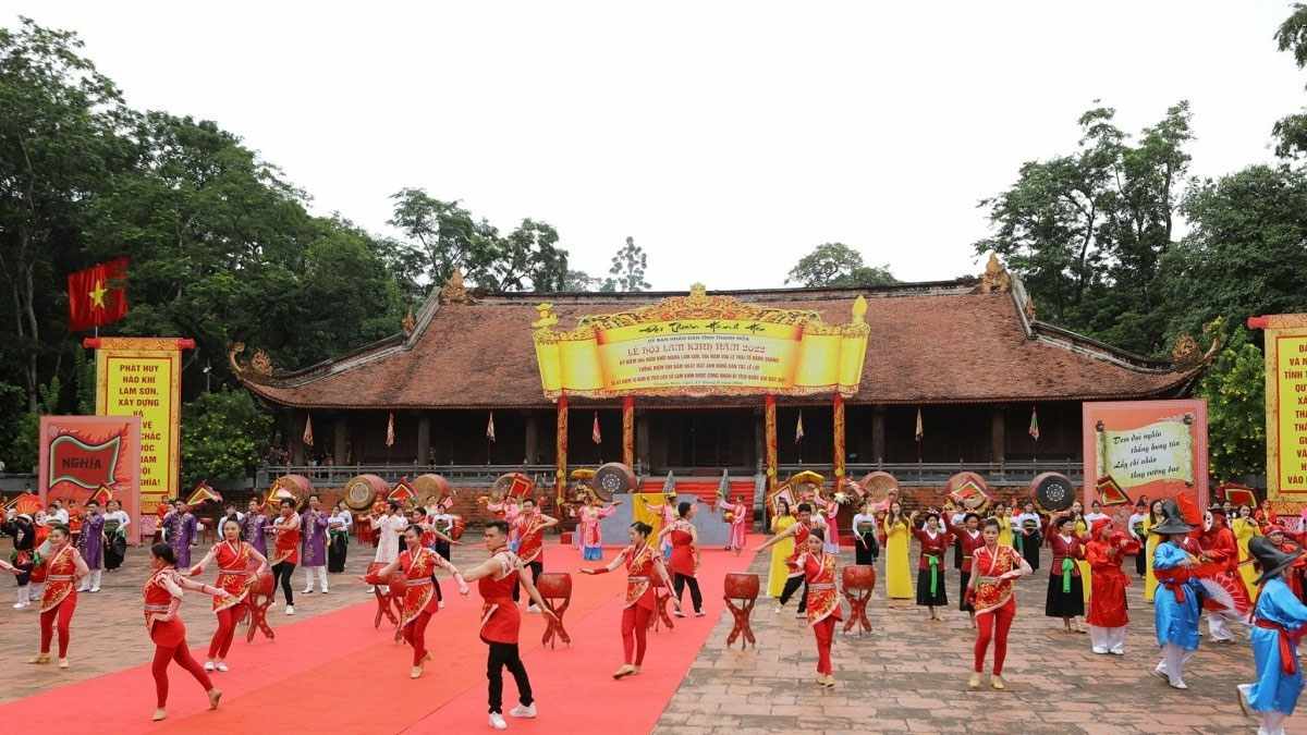 Lễ hội Lam Kinh có đa dạng chương trình nghệ thuật