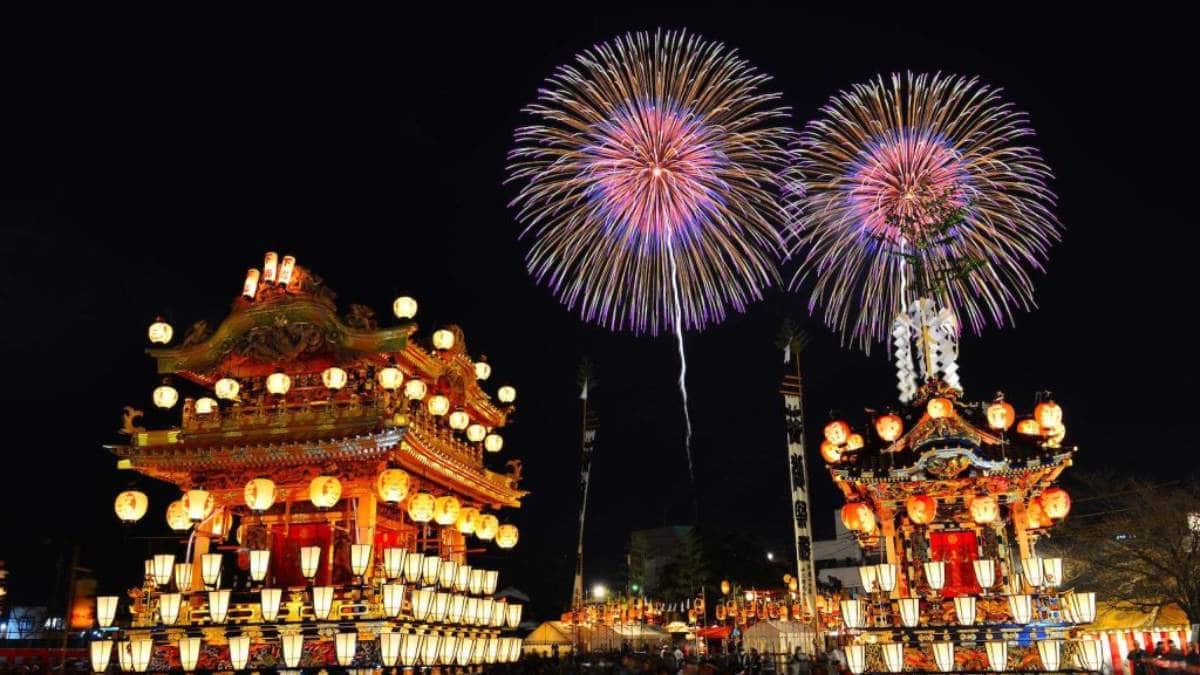 Lễ hội đêm Chichibu ở Nhật Bản