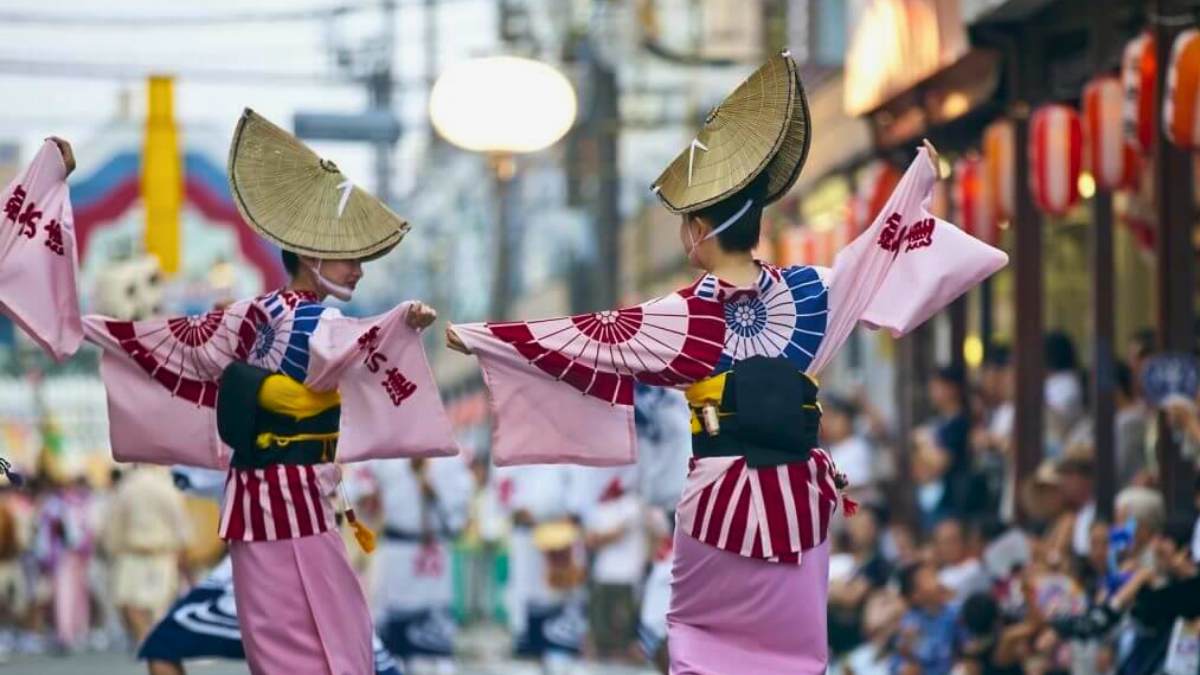 Lễ hội ở Nhật Bản - Lễ hội Múa Awa Odori