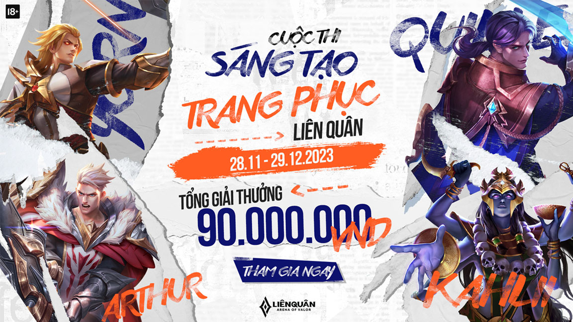 Liên Quân Mobile, Liên Quân Mobile thử nghiệm, MTCN, Game Mobile, VGVD