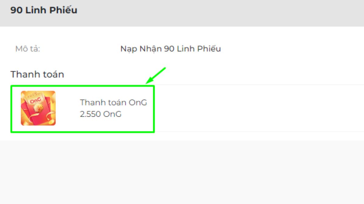 Hướng dẫn cách nạp Đấu Thần Tuyệt Thế bước 5