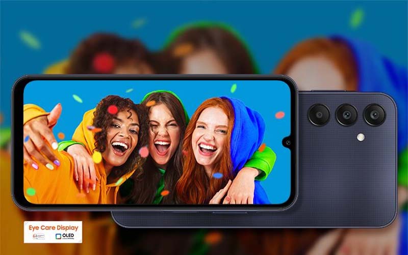 Samsung Galaxy A15 và A25 5G được trang bị màn hình AMOLED