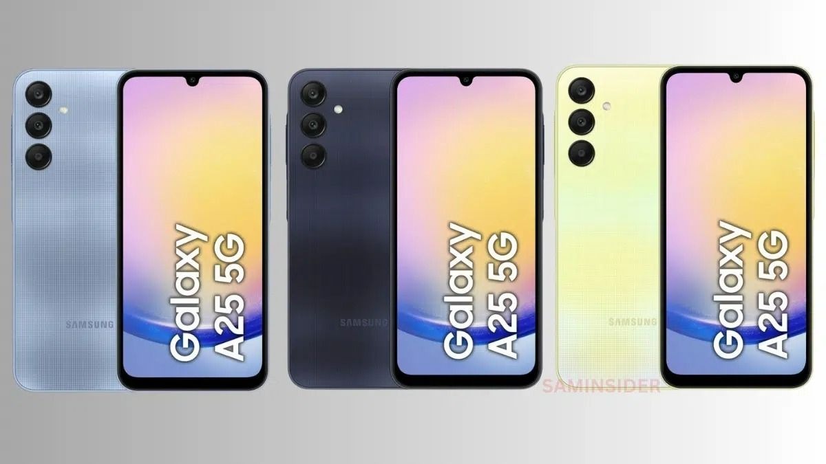 Ba lựa chọn màu sắc của Galaxy A25 5G