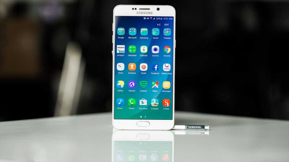 tất cả các dòng samsung note - Samsung Galaxy Note 5