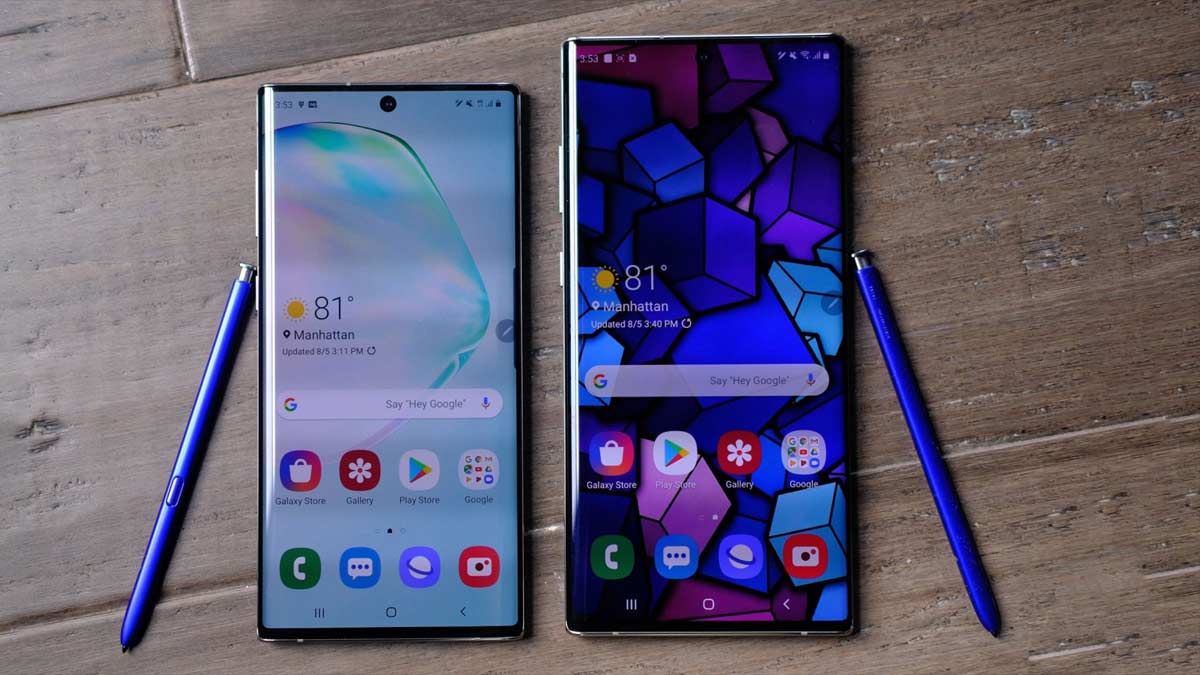 tất cả các dòng samsung note - Samsung Galaxy Note 10 và Note 10+