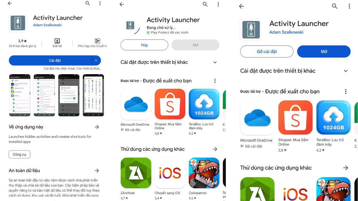 Cách kích hoạt tin nhắn RCS trên điện thoại Android bước 1