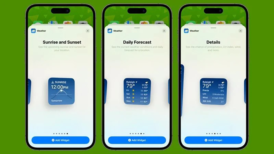iOS 17.2 sẽ mang đến các tính năng mới cho ứng dụng Thời tiết