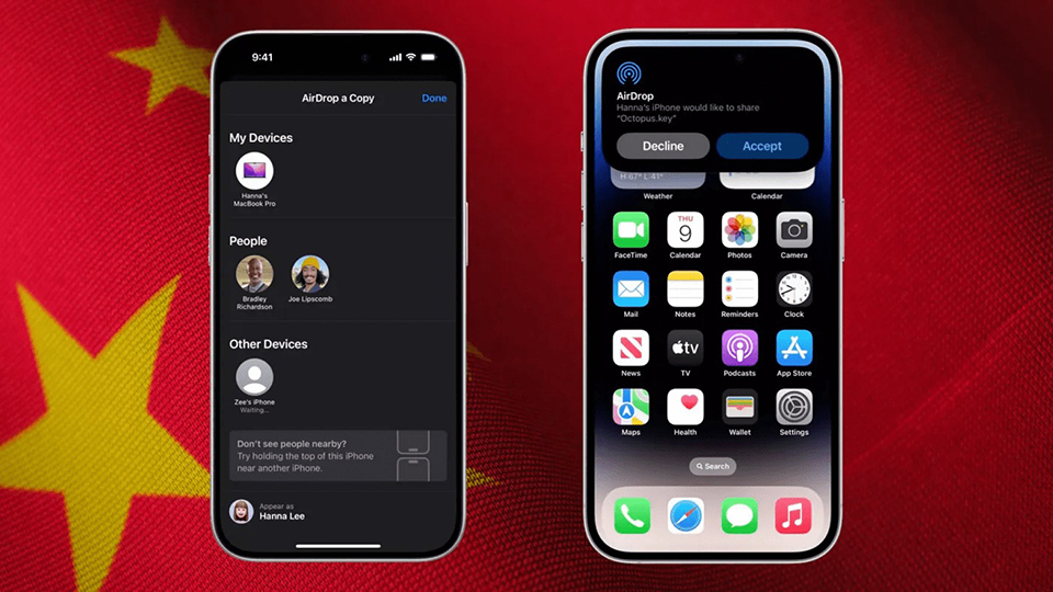 Trung Quốc thành công trong việc bẻ khóa mã hóa của AirDrop