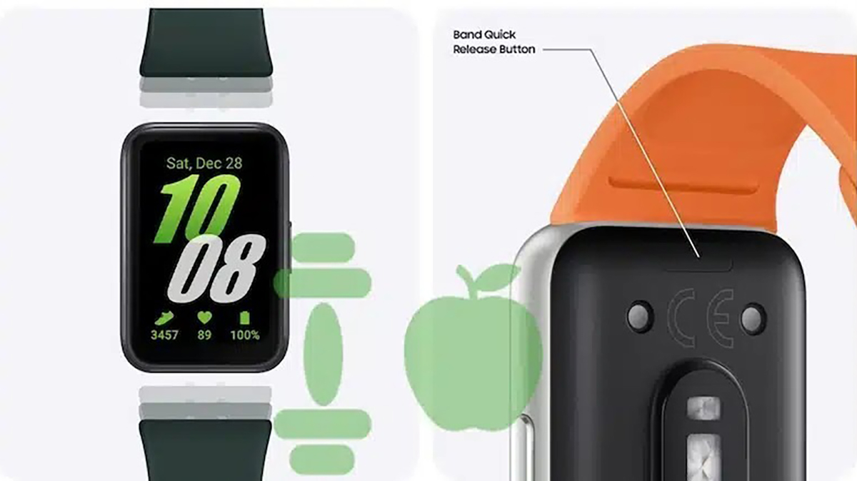 Galaxy Fit3 có thiết kế bắt mắt