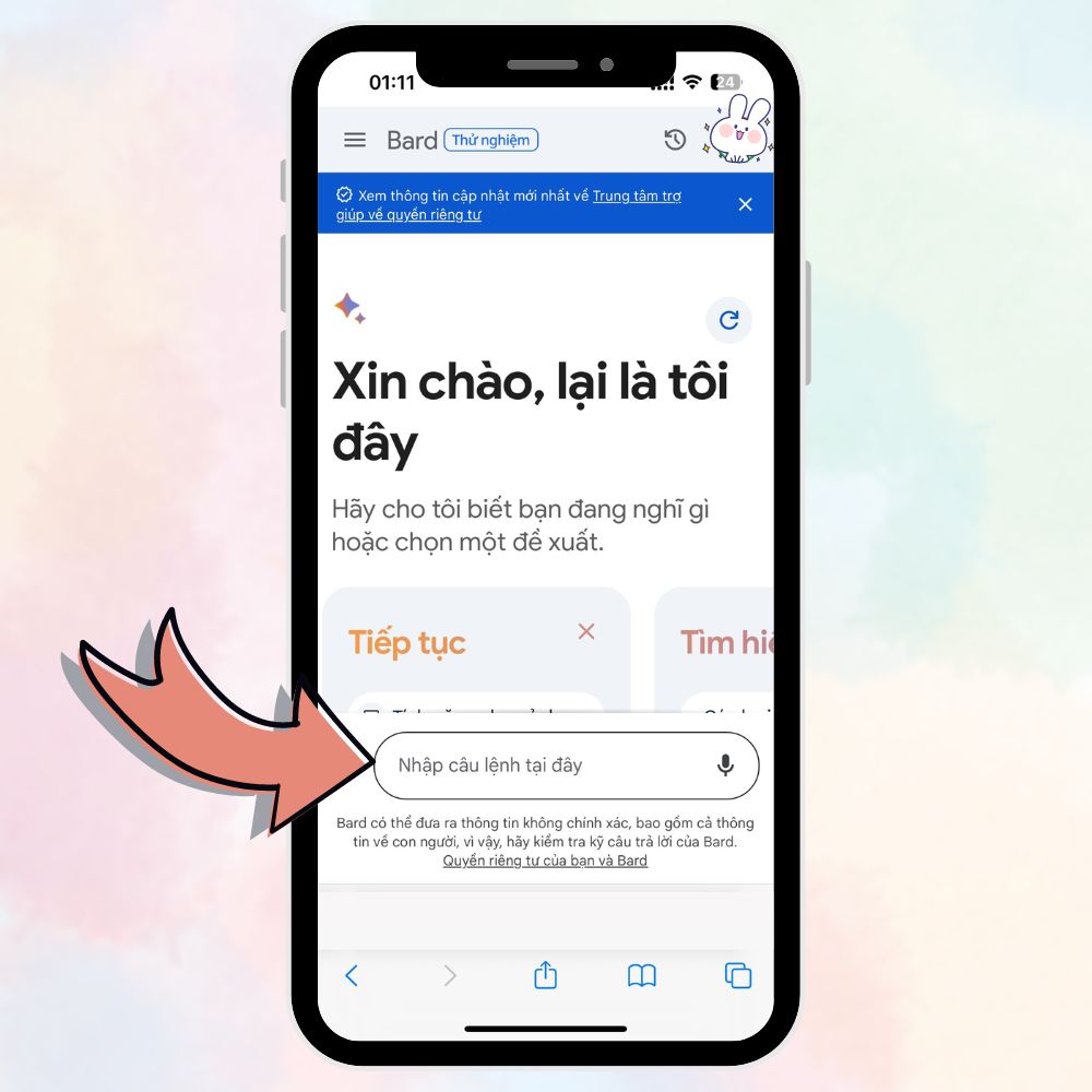 Cách chia sẻ cuộc trò chuyện Google Bard1