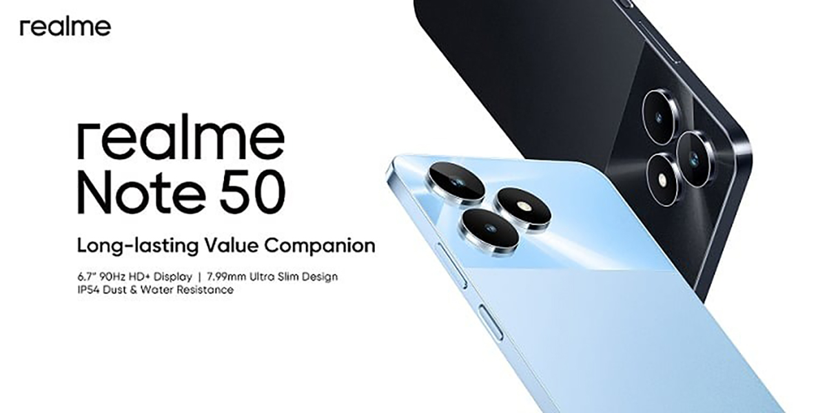 realme Note 50 âm thầm ra mắt