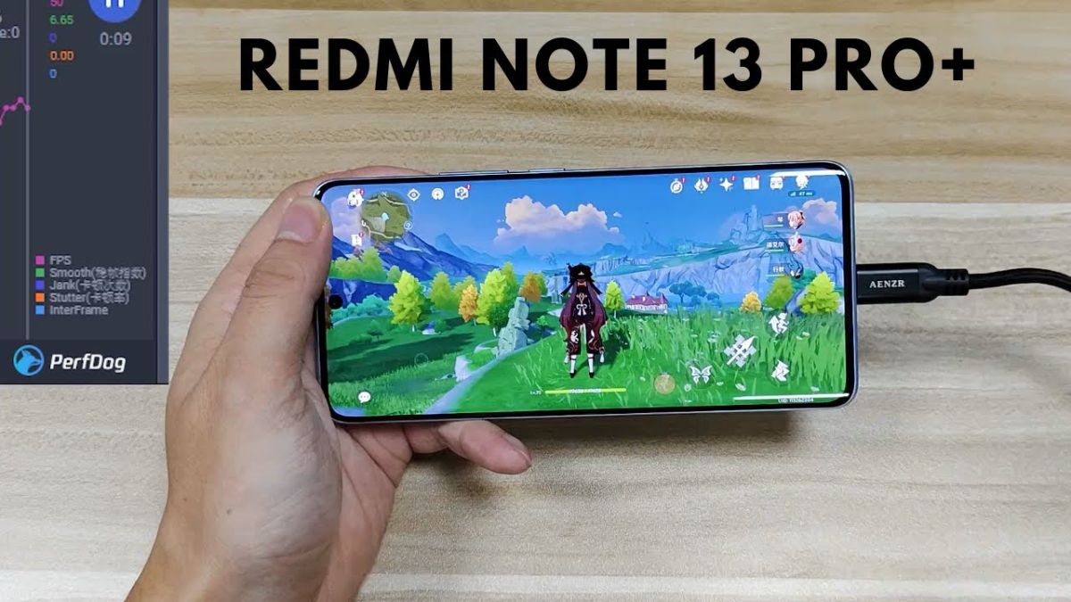 Redmi Note 13 Pro Plus test game Genshin Impact